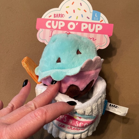 BarkBox “Cup O’ Pup” Five in One Dog and Puppy Toy NWT Large - Picture 3 of 5